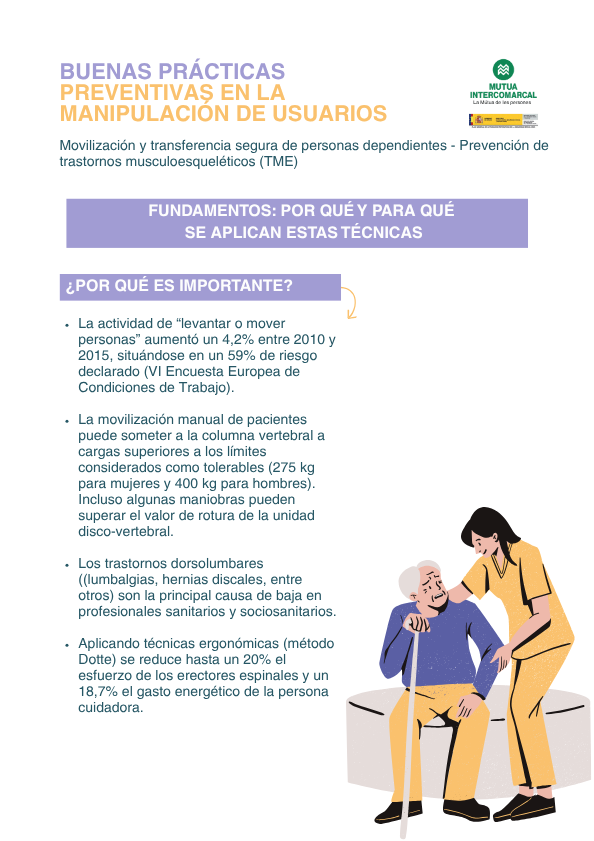 Buenas pr�cticas preventivas en la manipulaci�n de usuarios